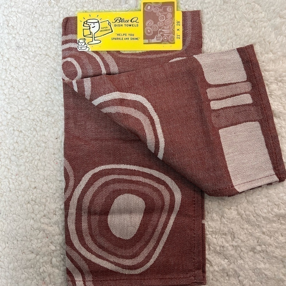 Blue Q "Make It A Double" Dish Towel - Picture 3 of 5